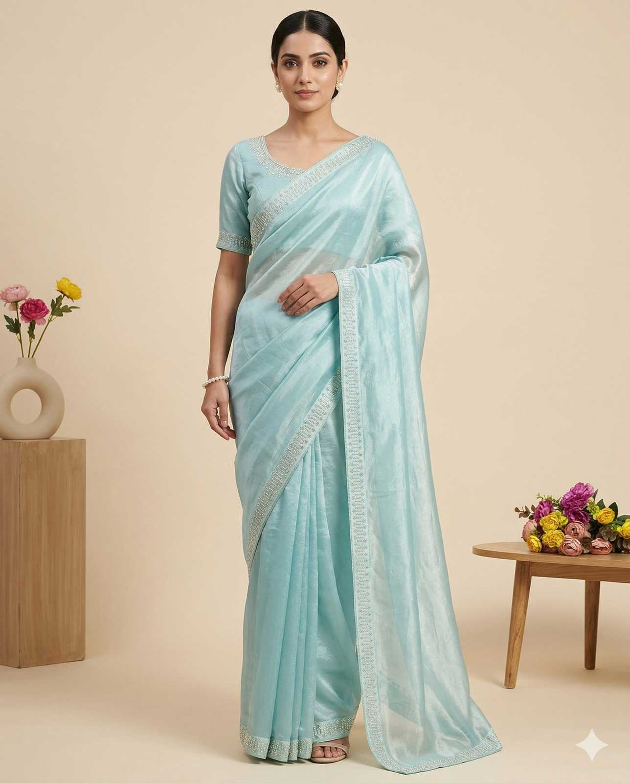 Space Silk Traditional Saree