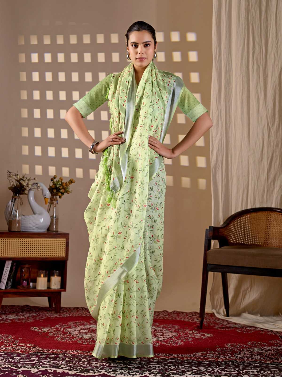 Cotton Designer Saree JT-143840