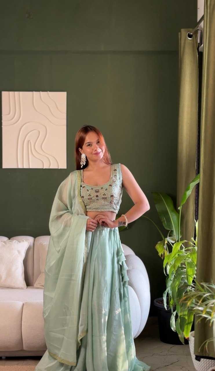 Crush Silk Fancy Lehenga