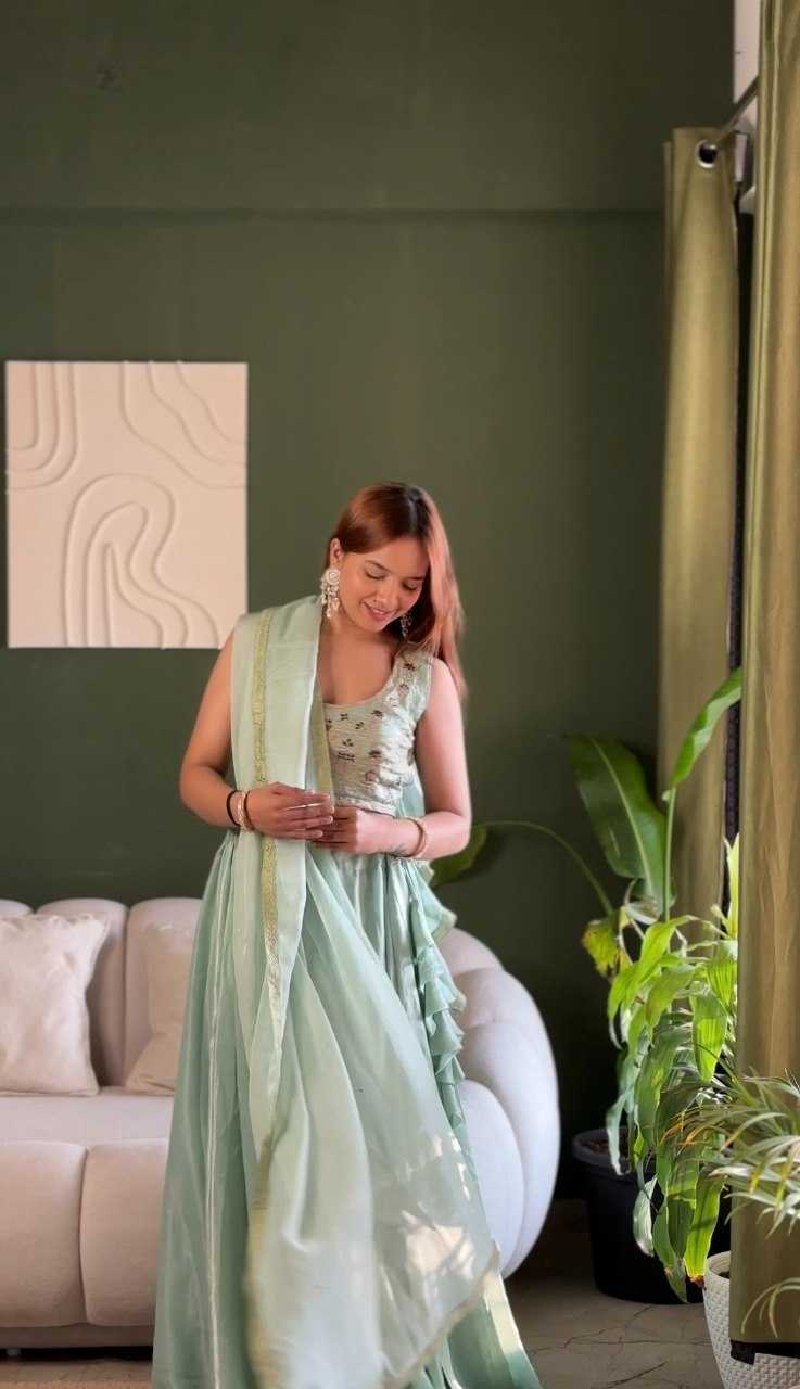 Crush Silk Fancy Lehenga