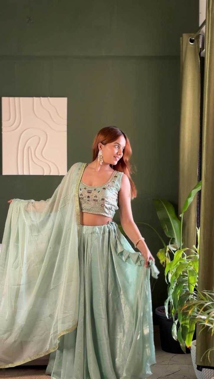 Crush Silk Fancy Lehenga