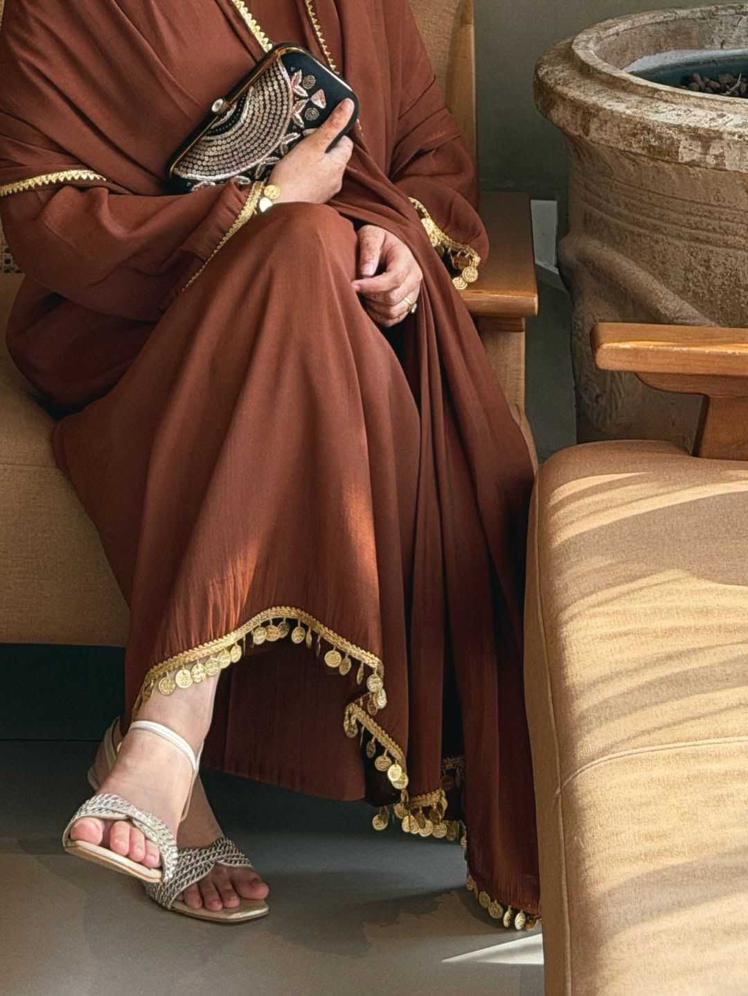 Heavy Roman Silk Embroidery Suit