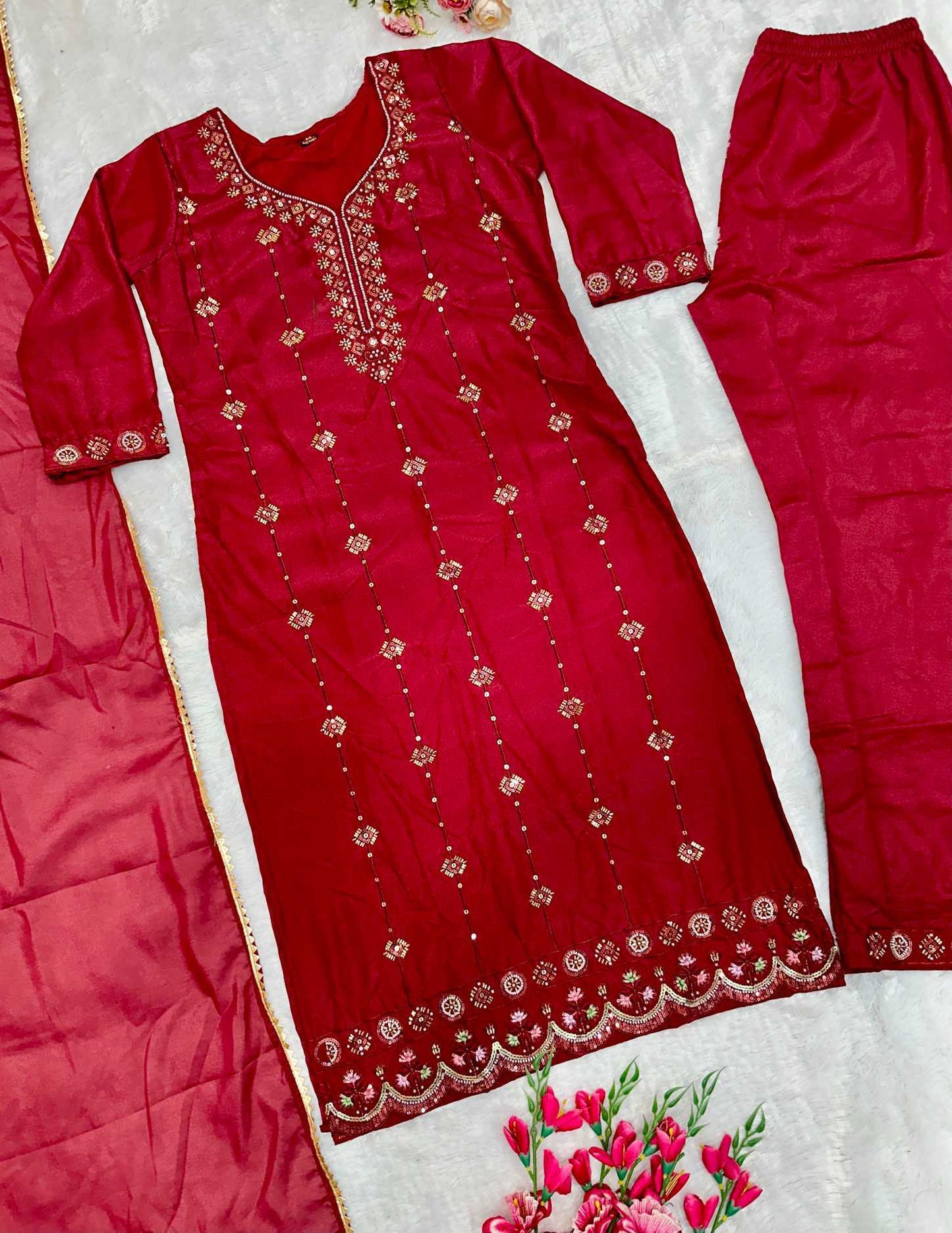 Georgette Ladies Suit