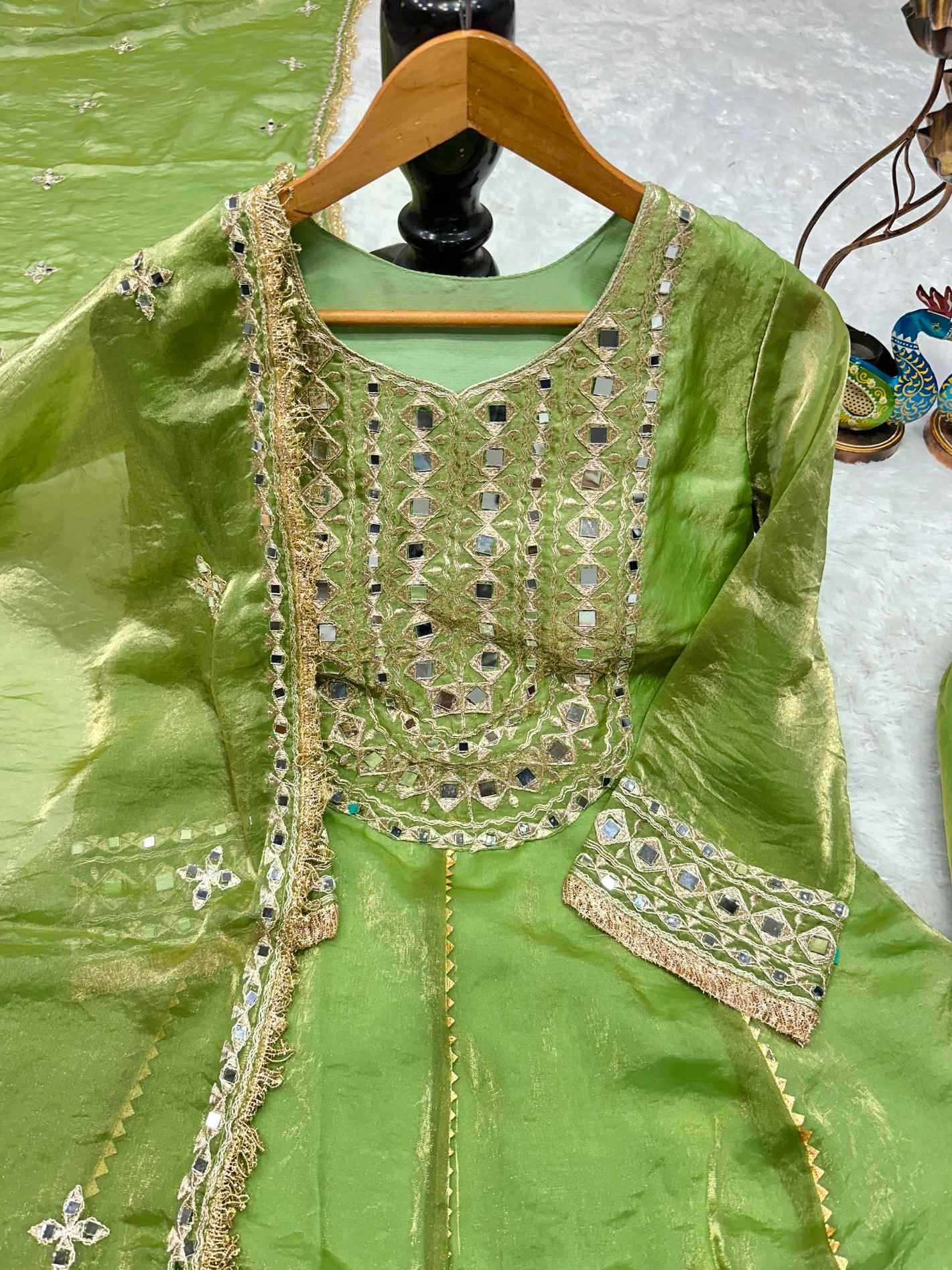 Heavy Silk Embroidery Suit