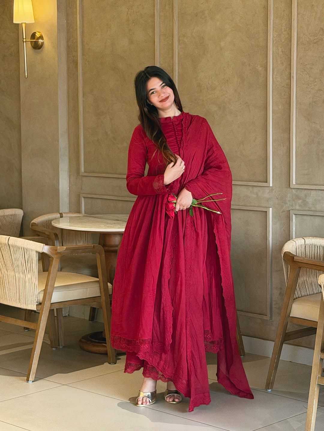 Heavy Roman Silk Embroidery Gown