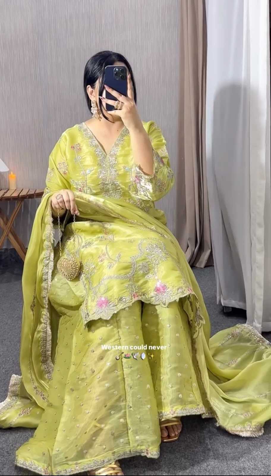 Ladies Silk Suit