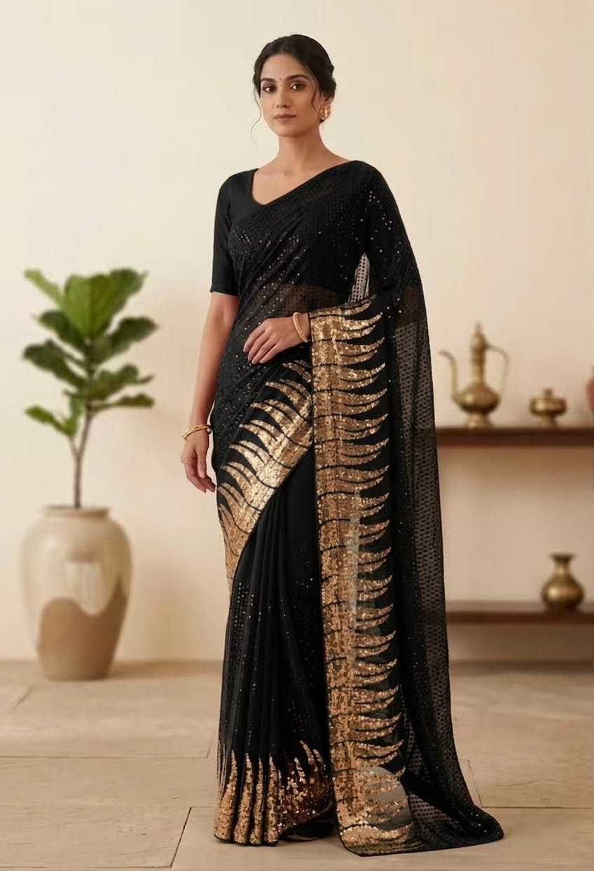 Georgette Saree 3405