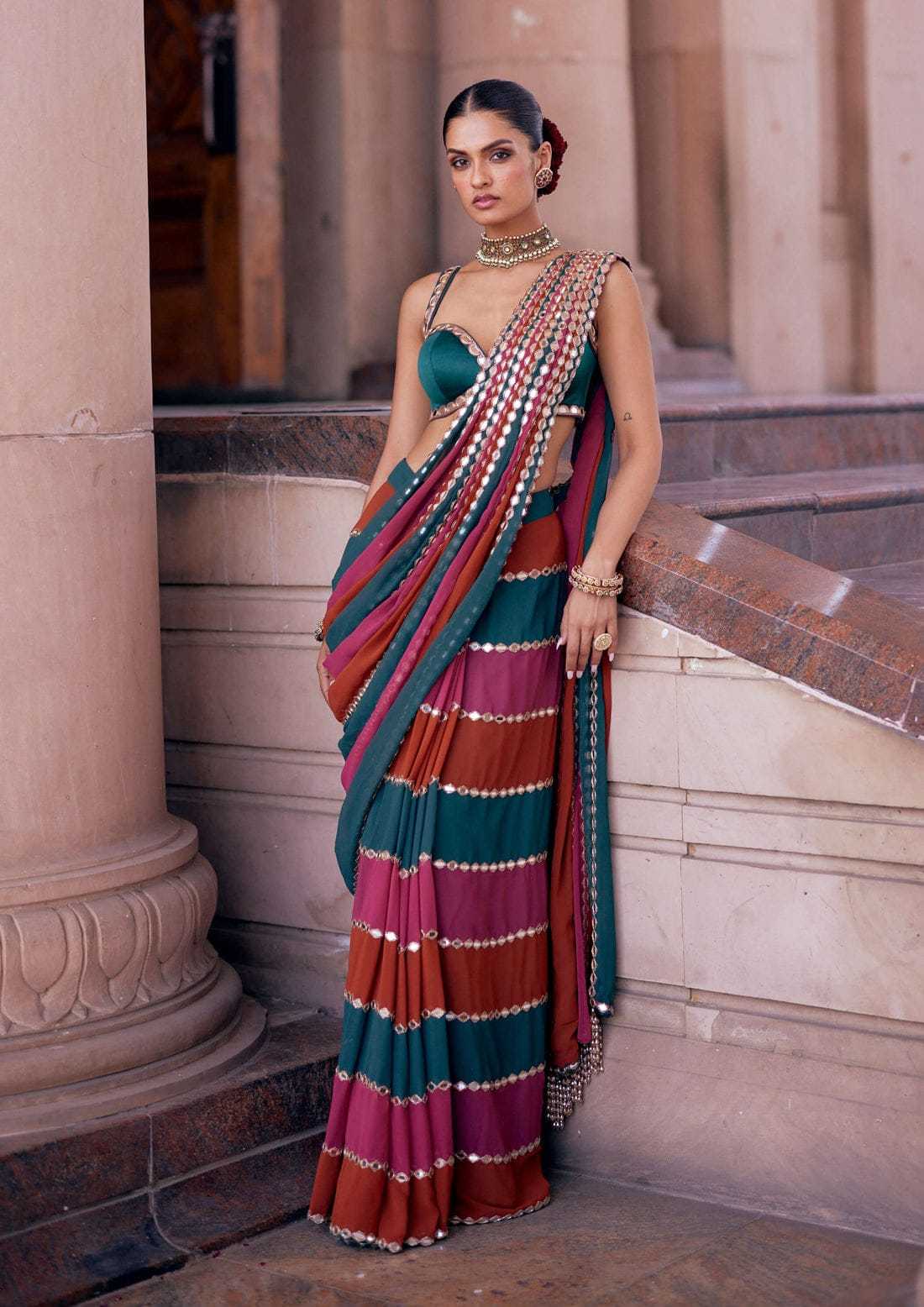 Georgette Saree