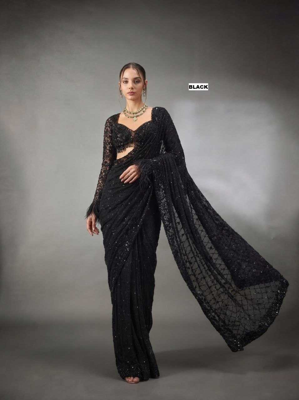 Faux Georgette Designer Saree