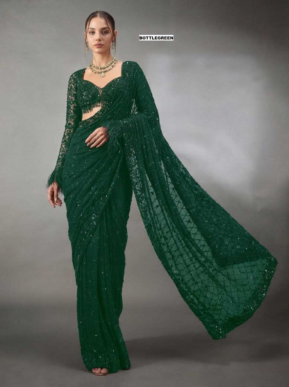 Faux Georgette Designer Saree