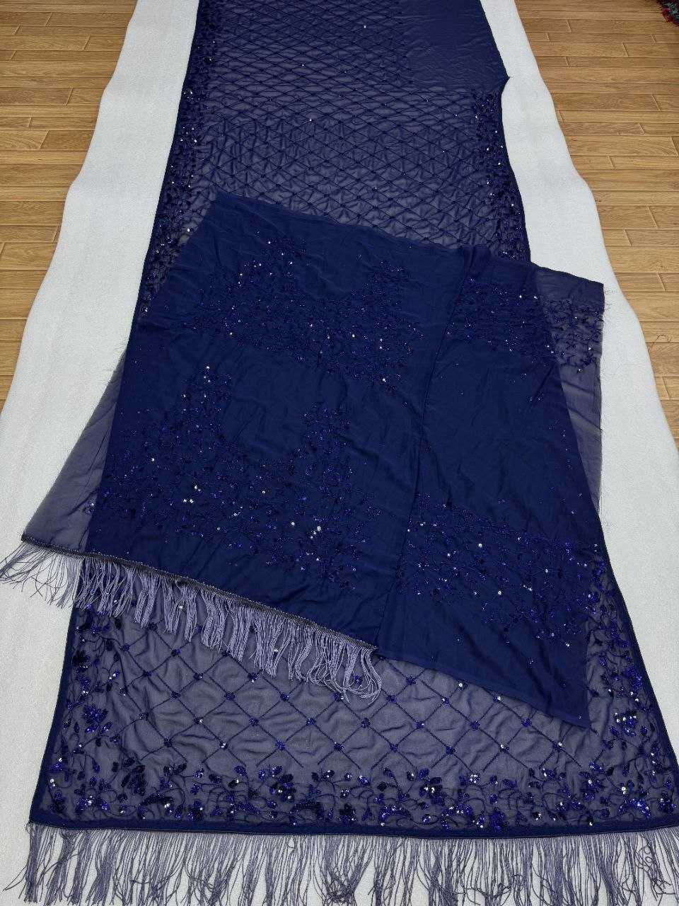 Faux Georgette Designer Saree