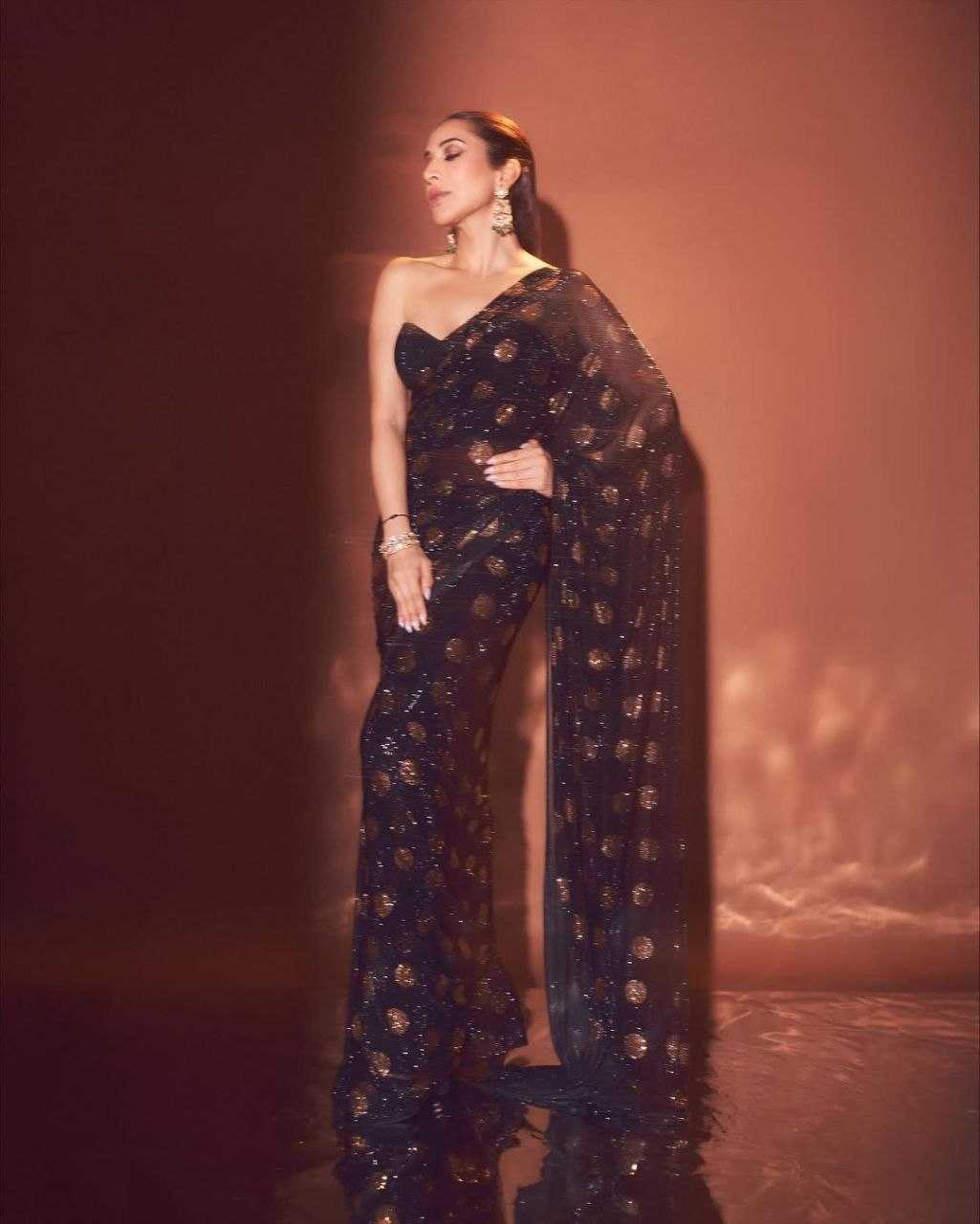 Faux Georgette Saree