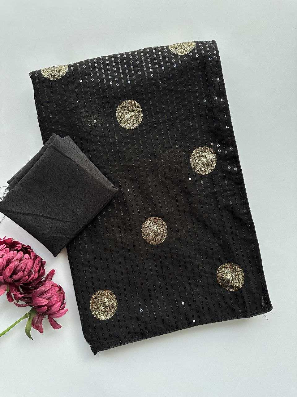 Faux Georgette Saree