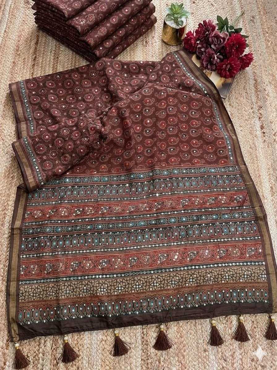Aura Silk Printed Saree