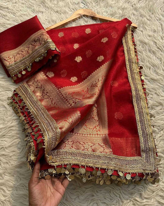 Tissue Silk Banarasi Saree