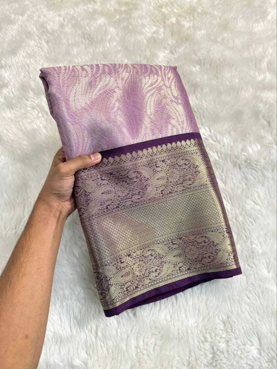 Kanjivaram Banarasi Soft Silk Designer Saree