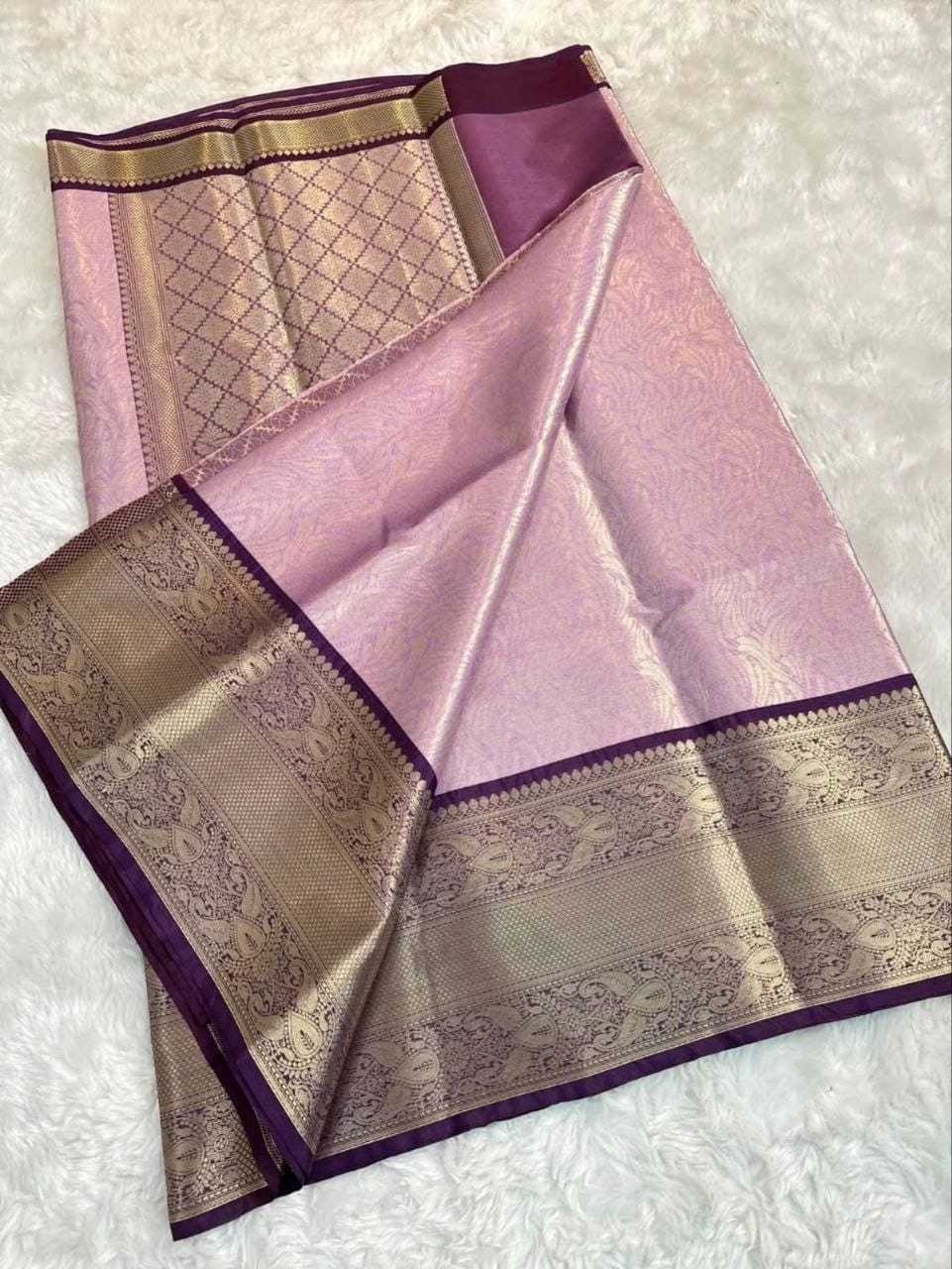 Kanjivaram Banarasi Soft Silk Designer Saree