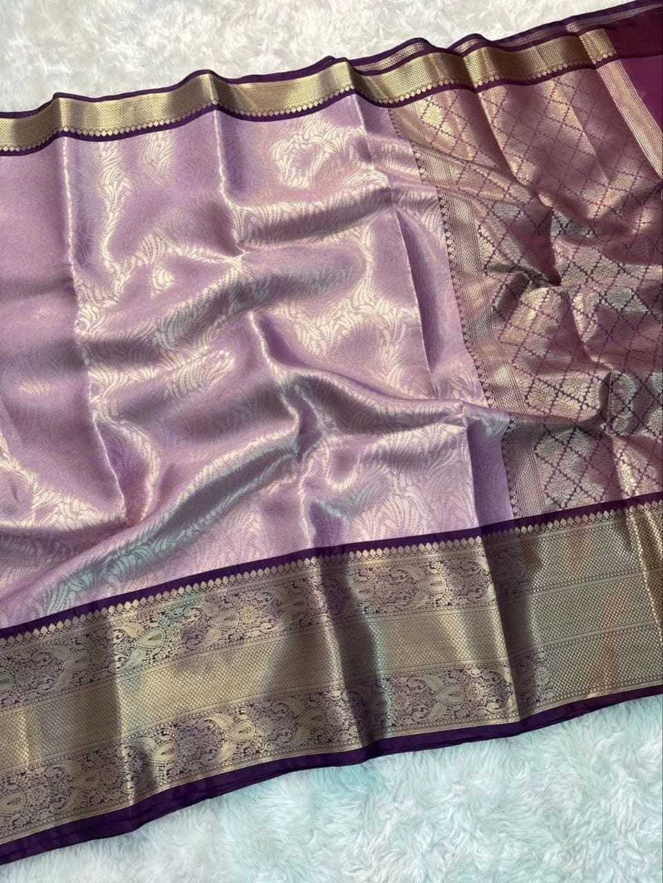 Kanjivaram Banarasi Soft Silk Designer Saree