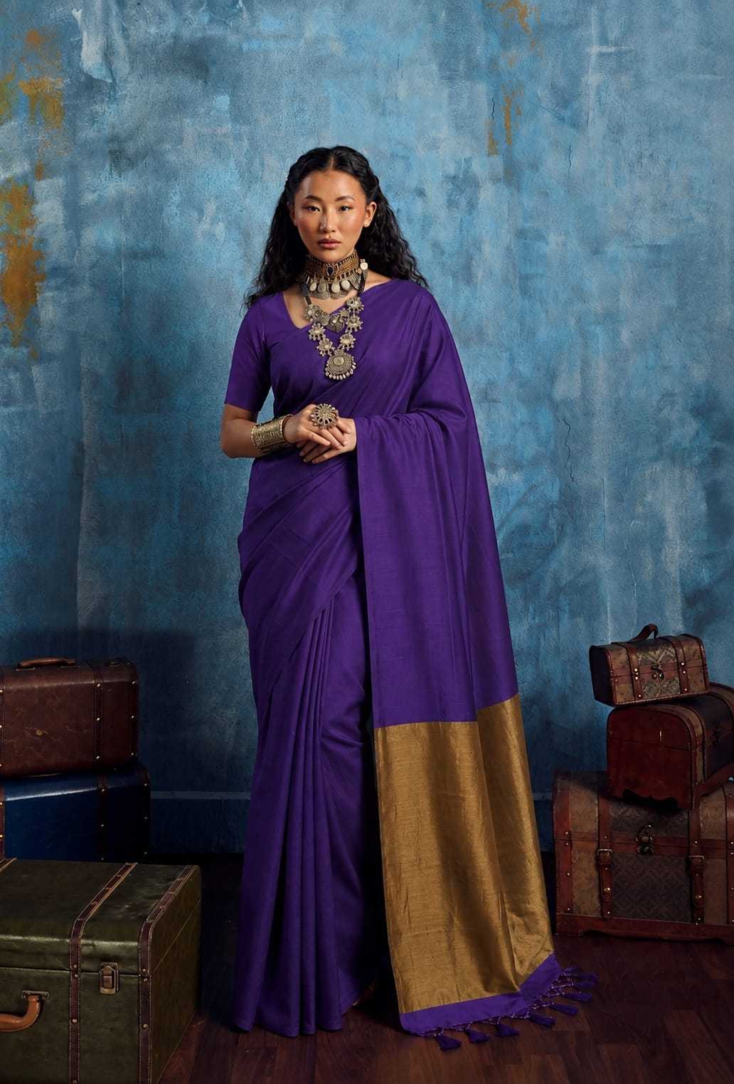 Pure Soft Cotton Designer Saree