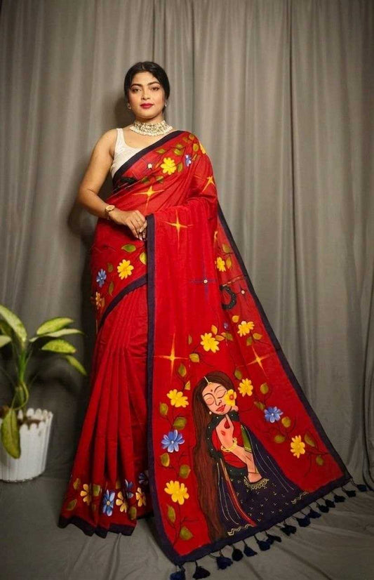 Cotton Designer Saree