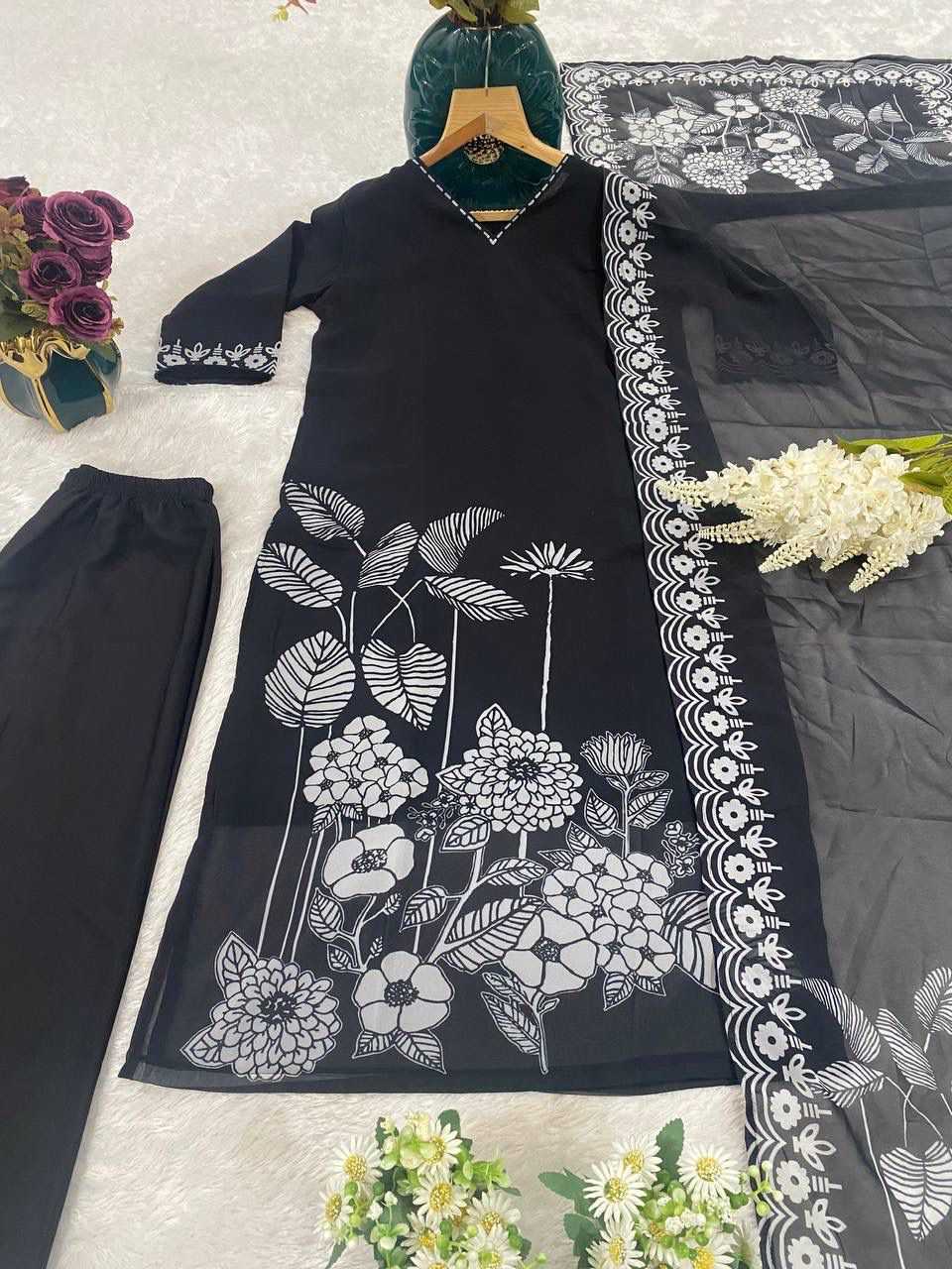 Georgette Designer Kurti