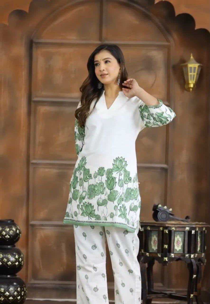 Chinon Party Wear Kurti