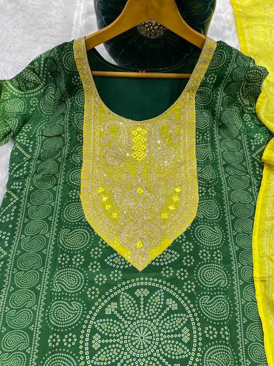 Chinon Printed Kurti
