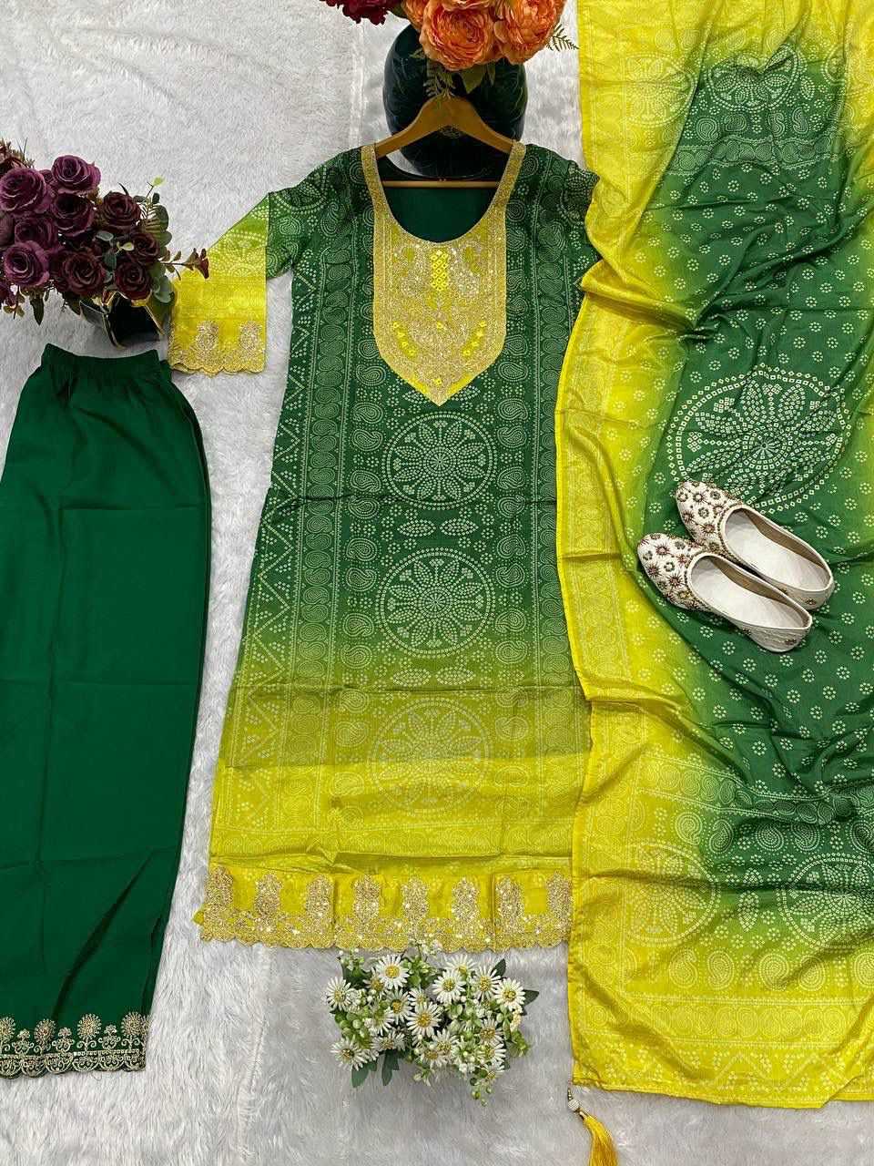 Chinon Printed Kurti