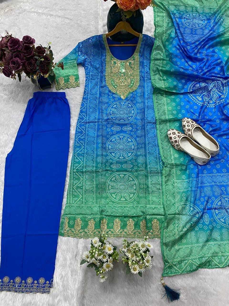 Chinon Printed Kurti