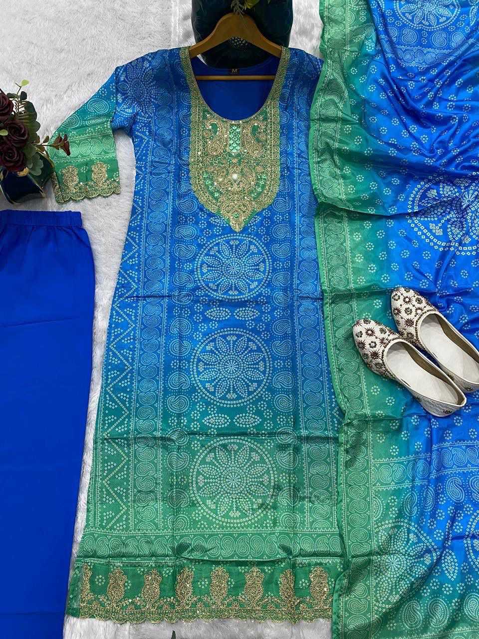 Chinon Printed Kurti