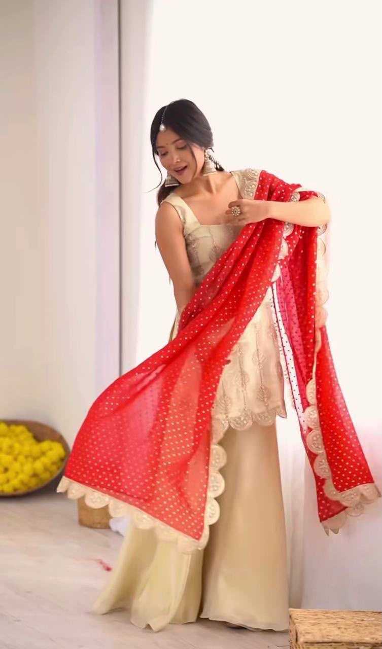 Chinon Embroidery Suit