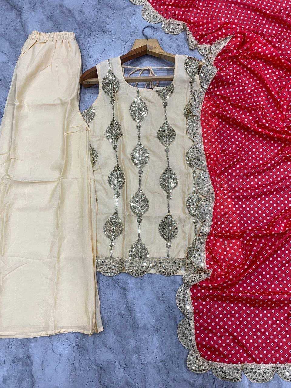 Chinon Embroidery Suit