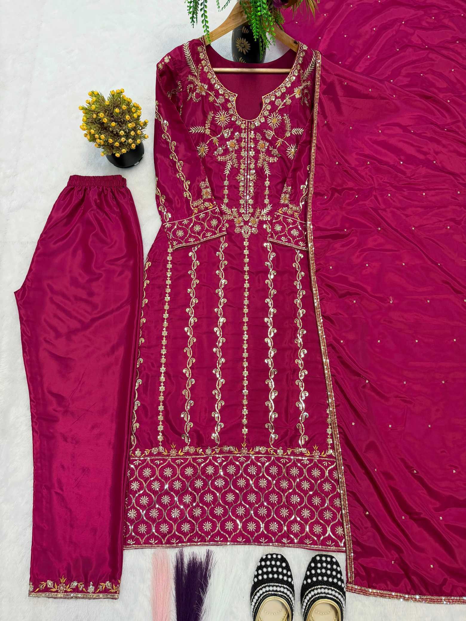 Embroidery Suit