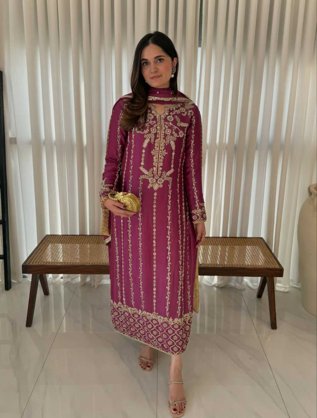 Embroidery Suit