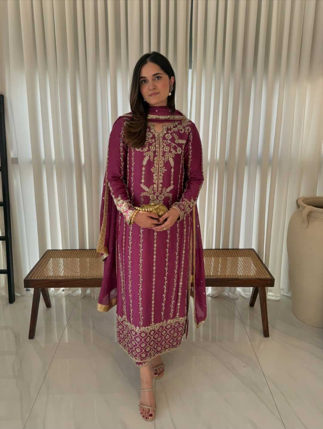 Embroidery Suit