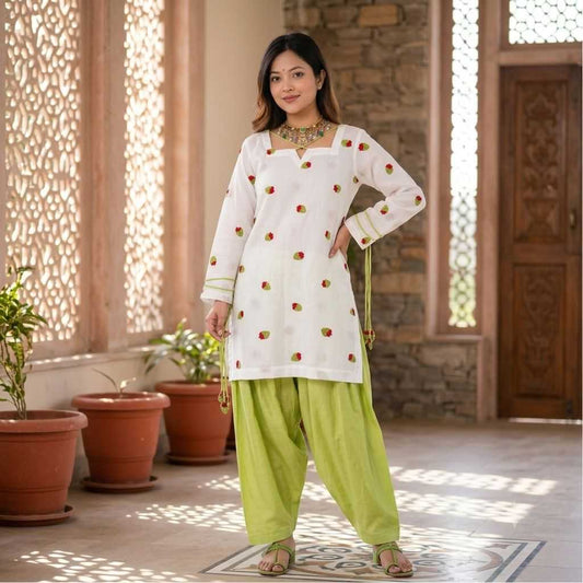 Cotton Cambric Suit