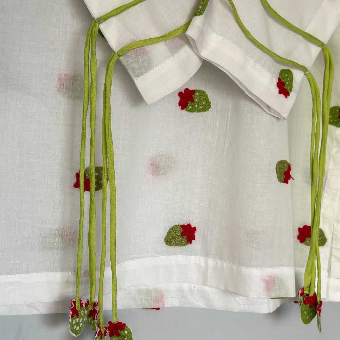 Cotton Cambric Embroidery Suit