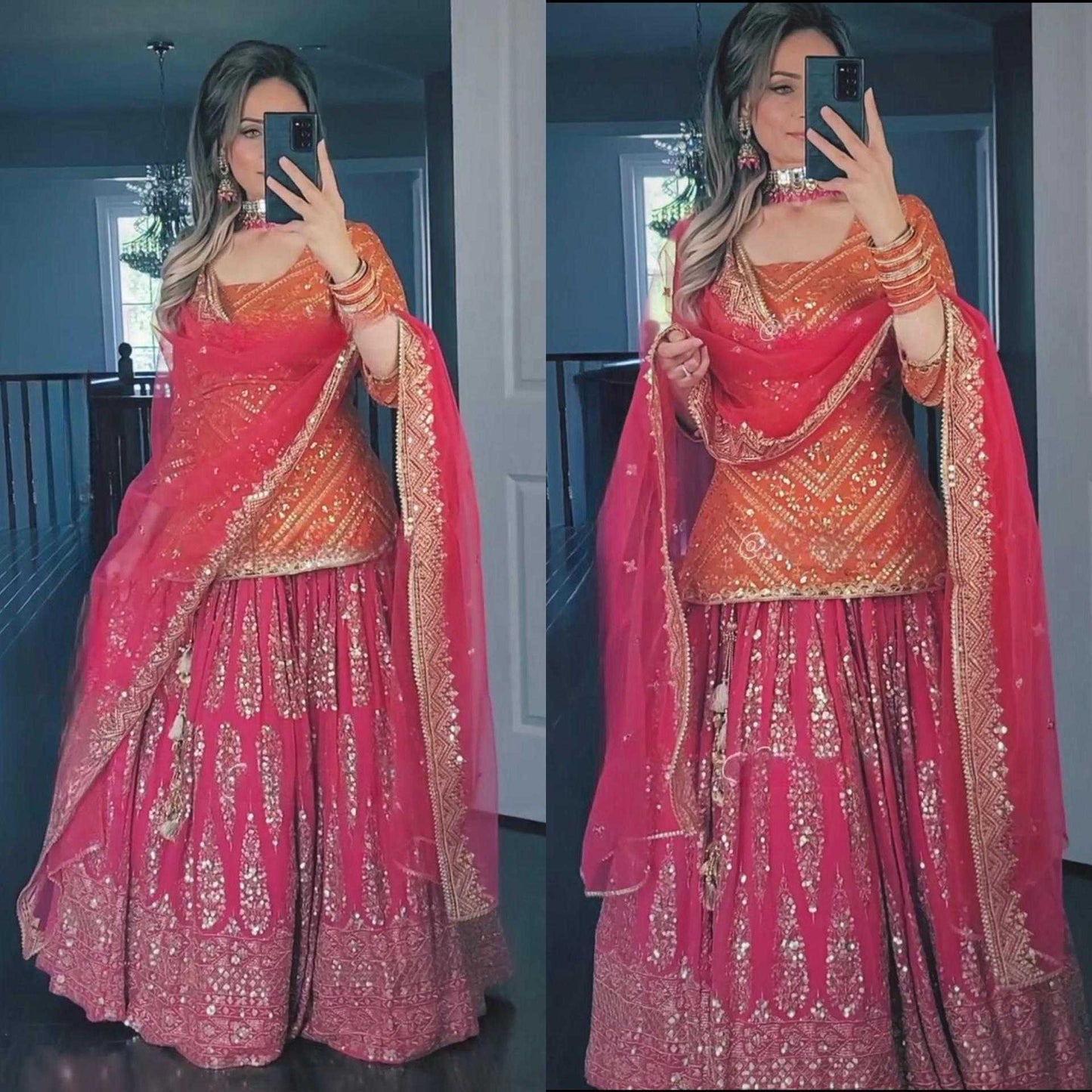 Embroidered Lehenga