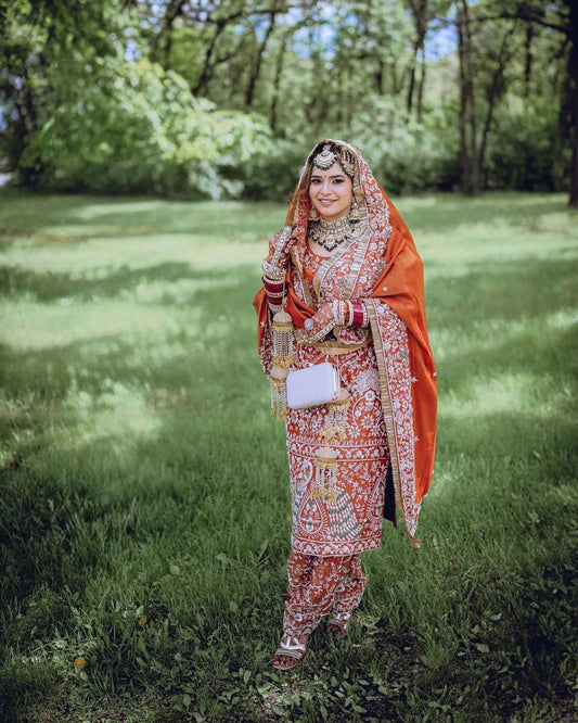 Crepe Silk Embroidery Suit