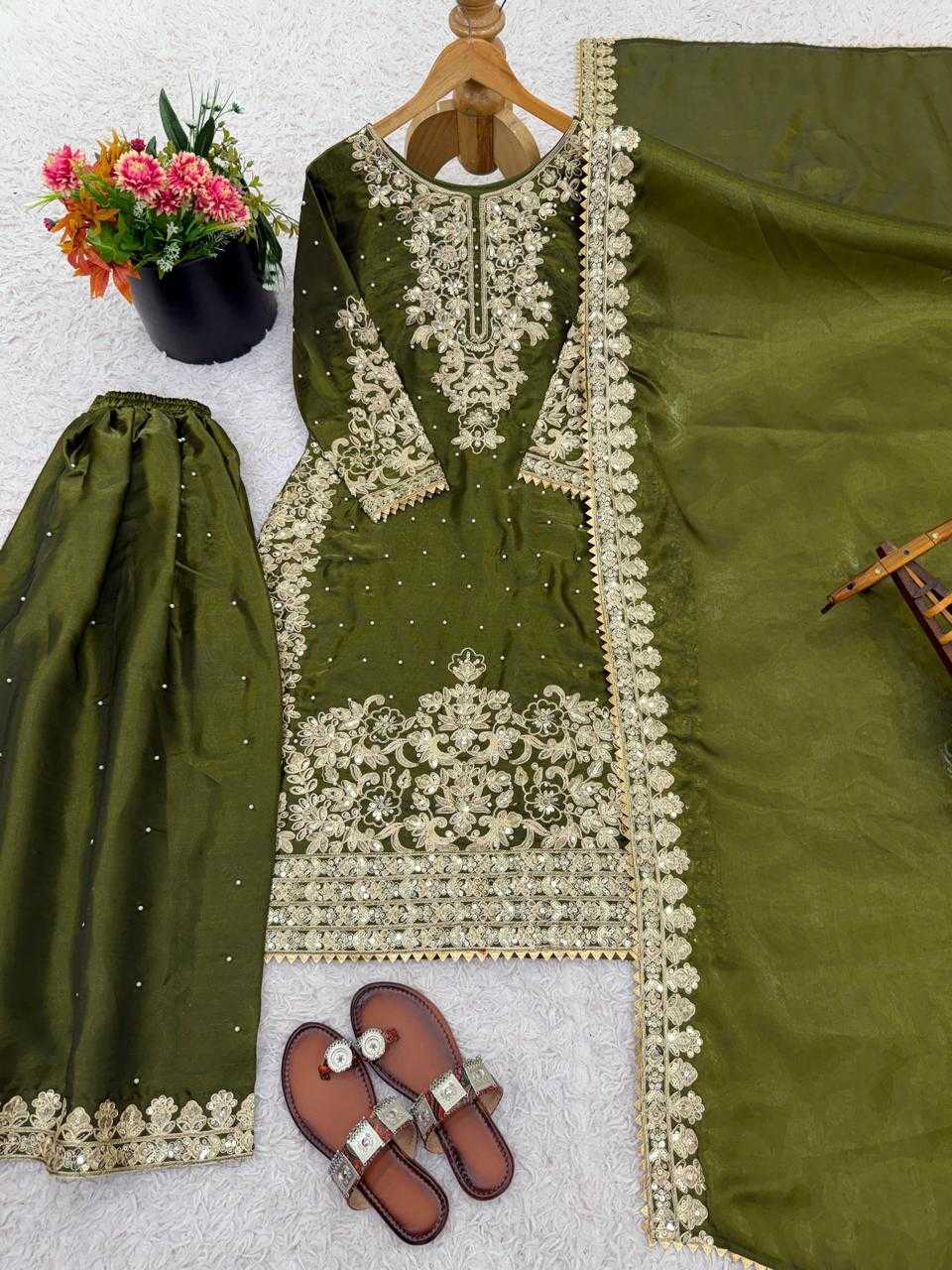 Embroidery Suit
