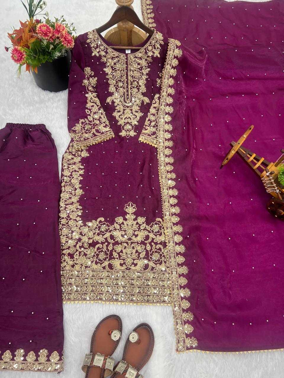Embroidery Suit