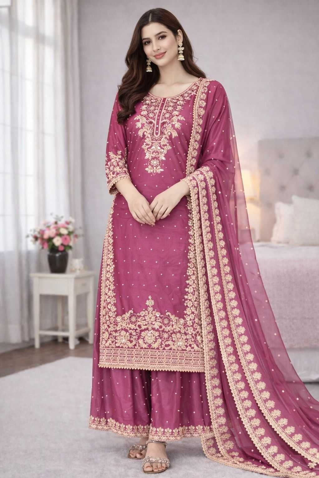 Embroidery Suit