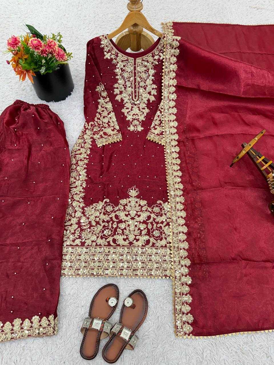 Embroidery Suit