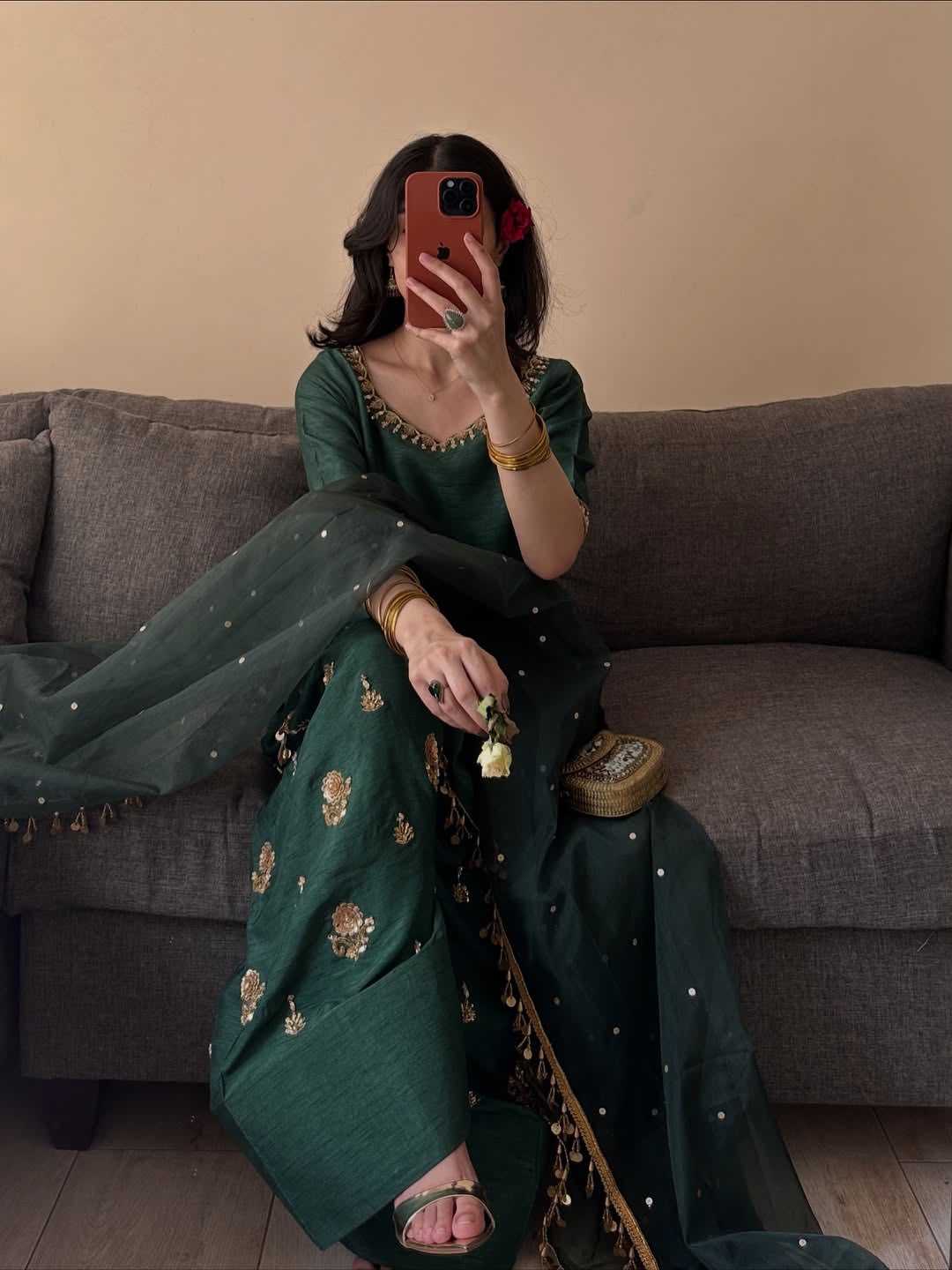 Embroidery Suit