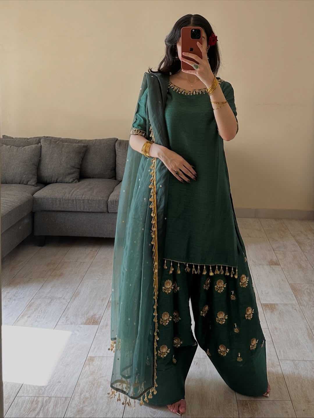 Embroidery Suit