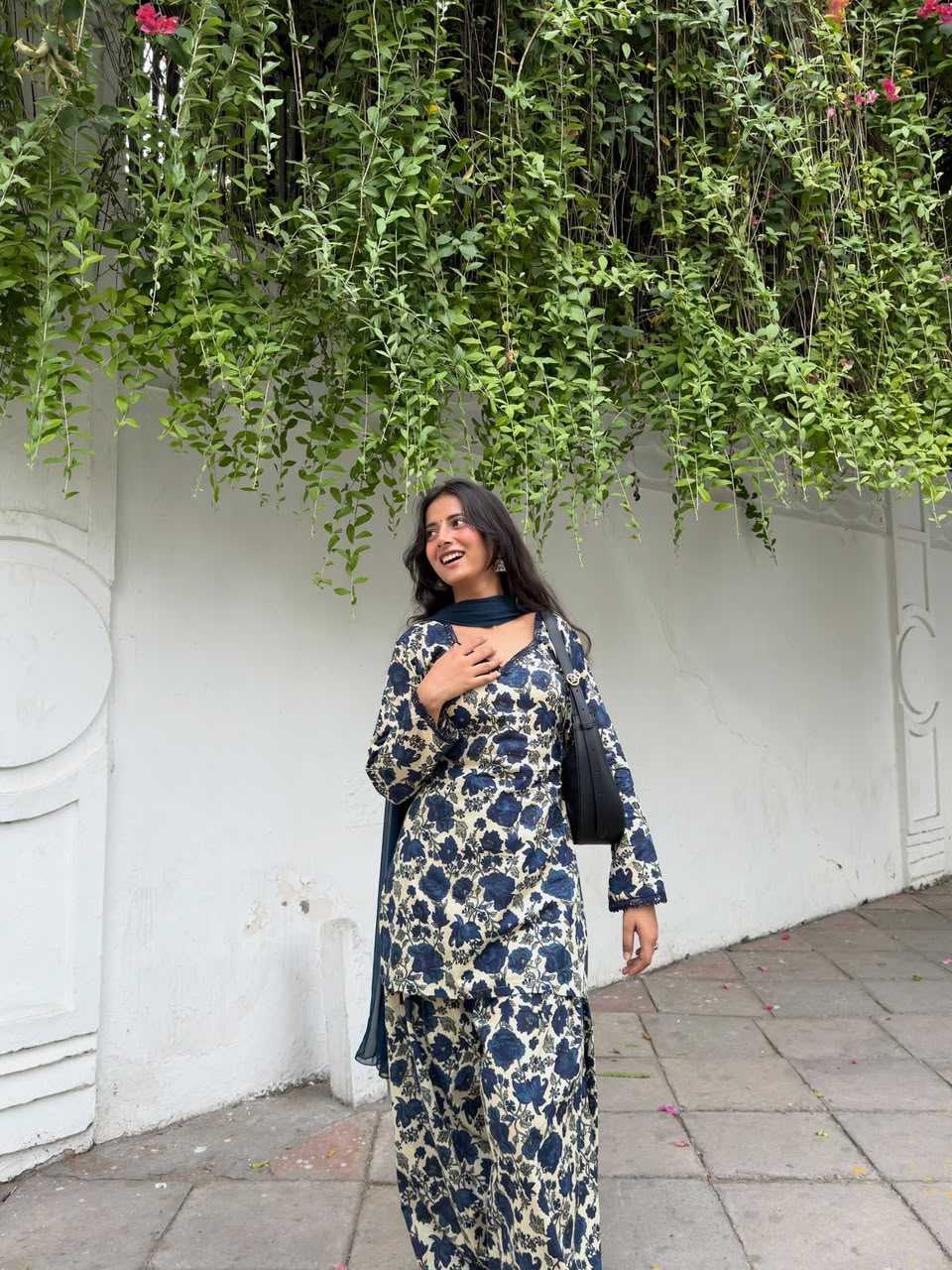Cotton Cambric Embroidery Suit