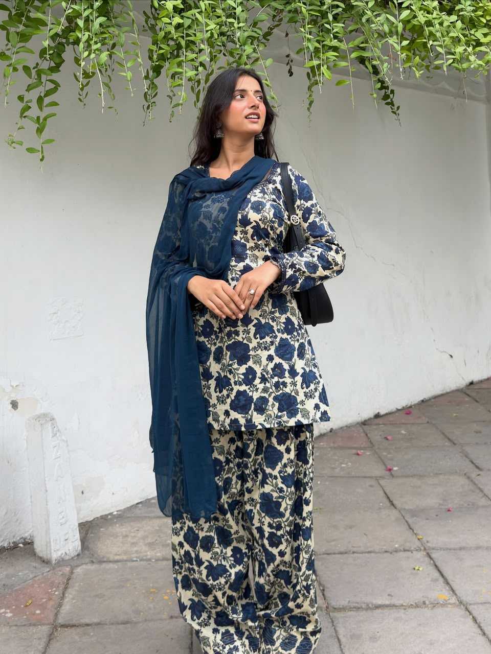 Cotton Cambric Embroidery Suit