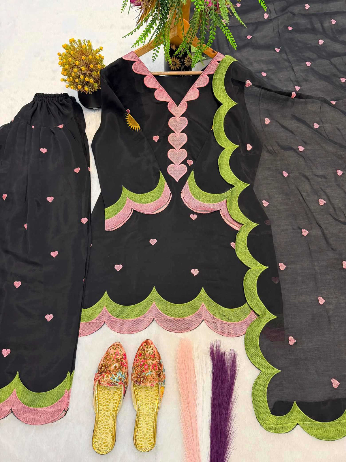 Chanderi Cotton Ladies Suit
