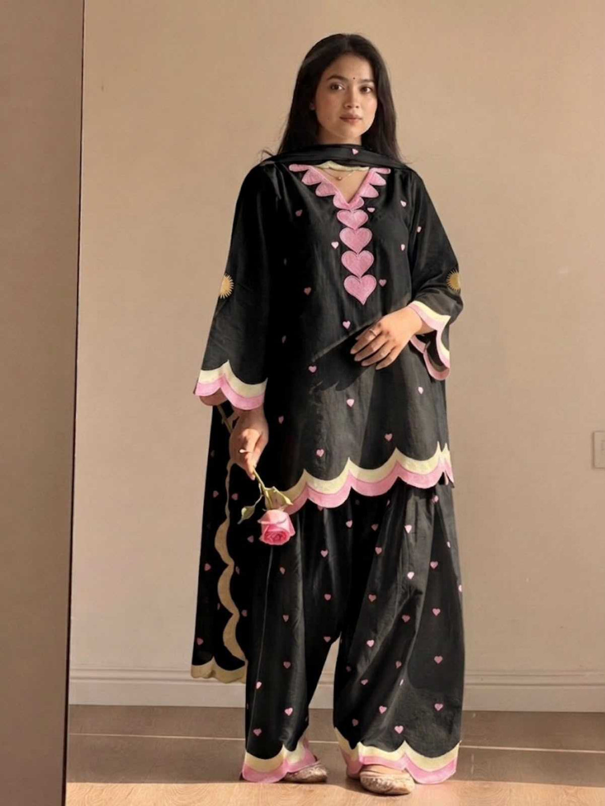 Chanderi Cotton Ladies Suit