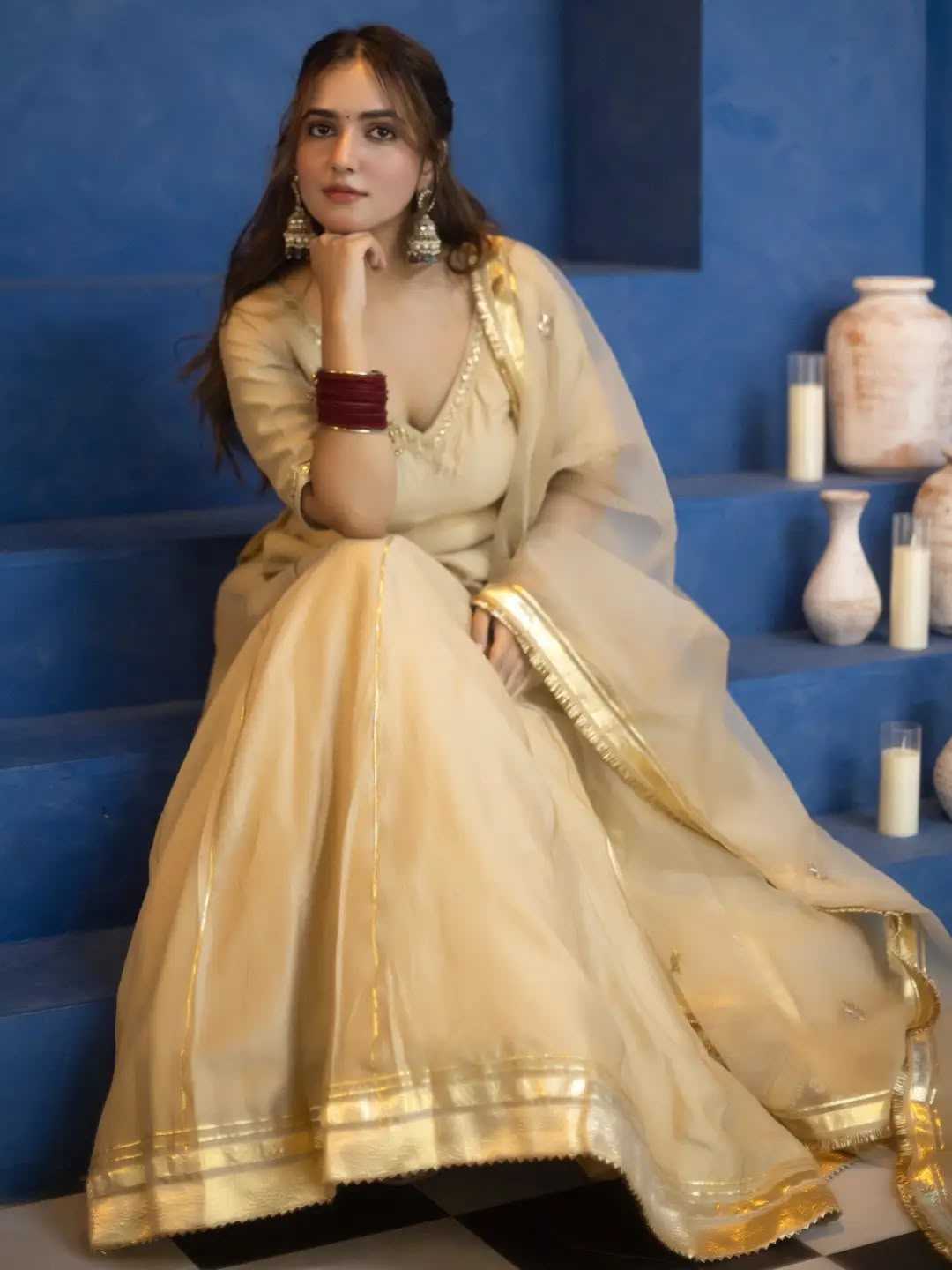 Vichitra Silk Designer Lehenga 541